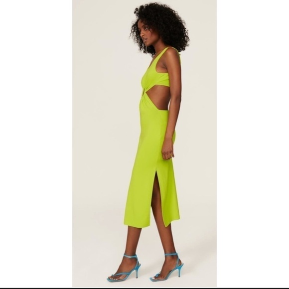 Solid & Striped Neon Bailey Cutout Dress - Picture 2 of 13